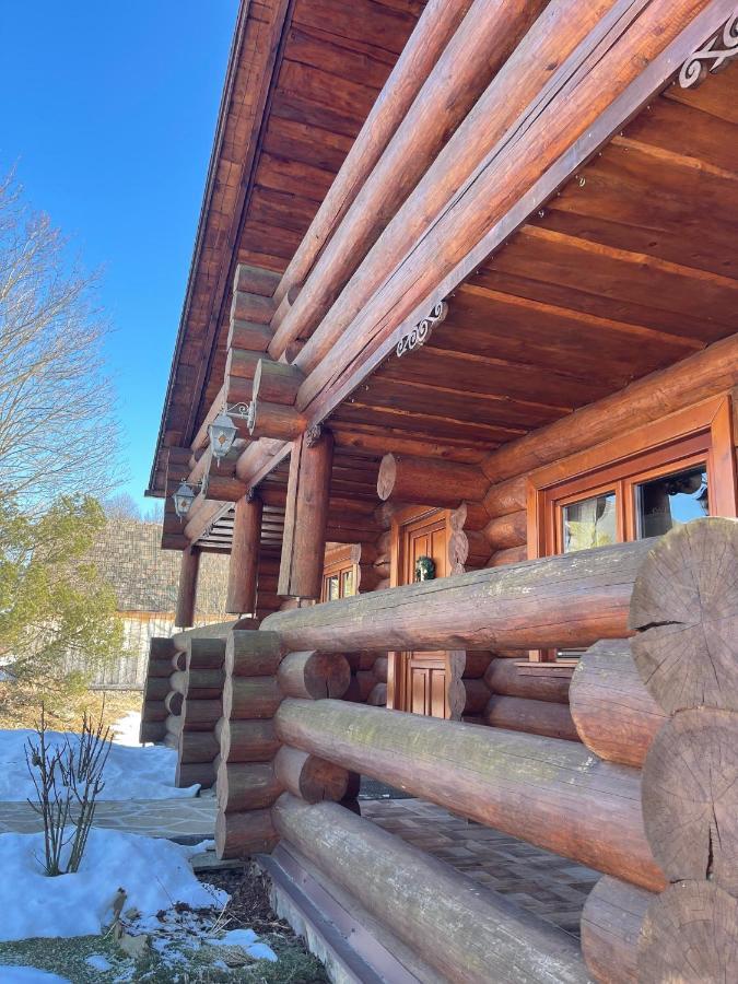 Trinity Log Cabin Wellness Resort Štrba Buitenkant foto